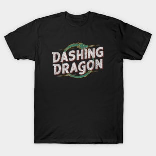 Dashing Dragon - Door Dasher Delivery Driver T-Shirt